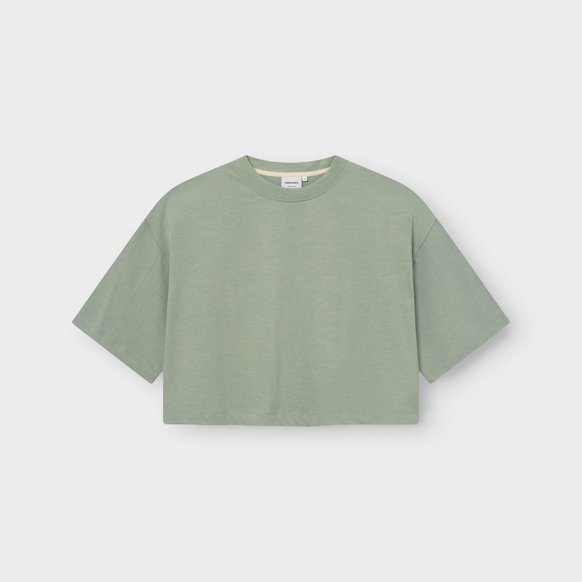 Dedicated Ljusdal Iceberg Green T-Shirt Damen grün